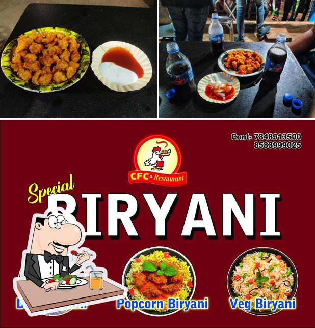 Food at CFC and Restaurant