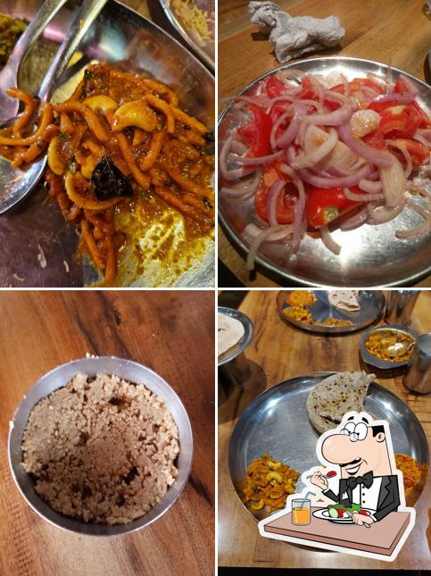 Food at Hotel Girnar Kathiyawadi