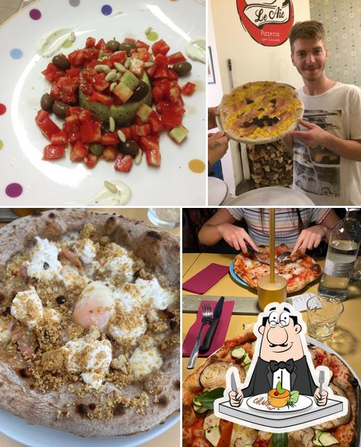 Platti al Pizzeria Le Aie