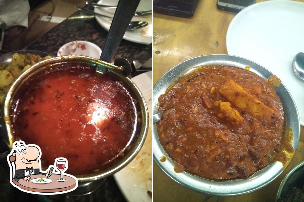 Food at Machaan Rooftop Restaurant