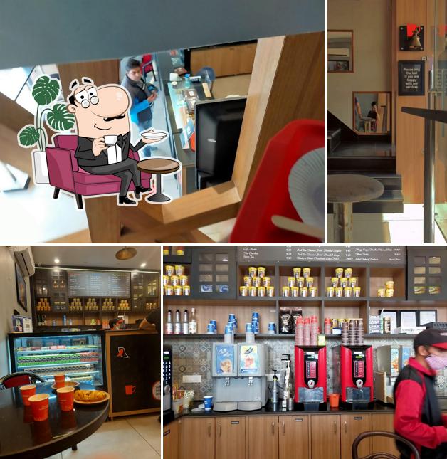 The interior of Nescafe