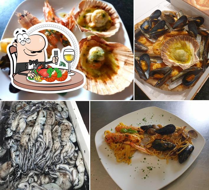 Scegli tra i vari piatti di mare offerti a Pizzeria mi&ti