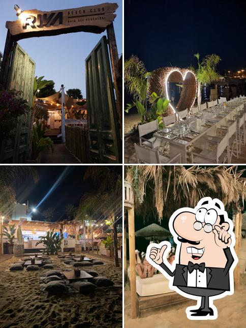 Siediti a un tavolo di RIVA Beach club