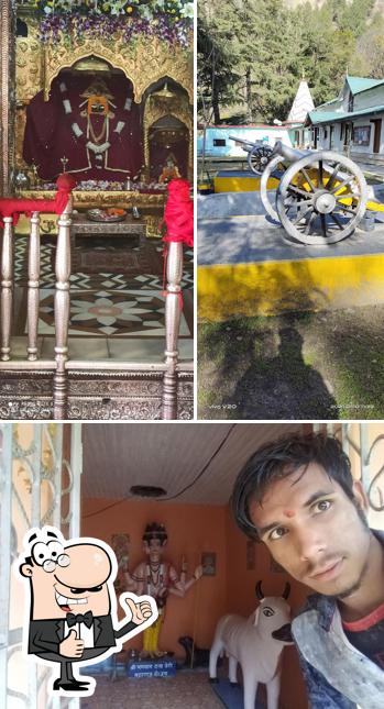 Look at this photo of Chambyali Dham.himachali dham