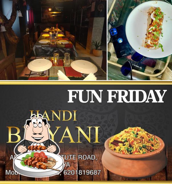 Food at Fun Friday Handi Biryani