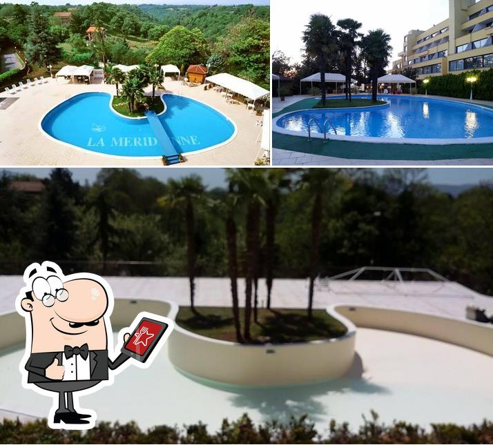 Gli esterni di Hotel La Meridienne, Palestrina Roma
