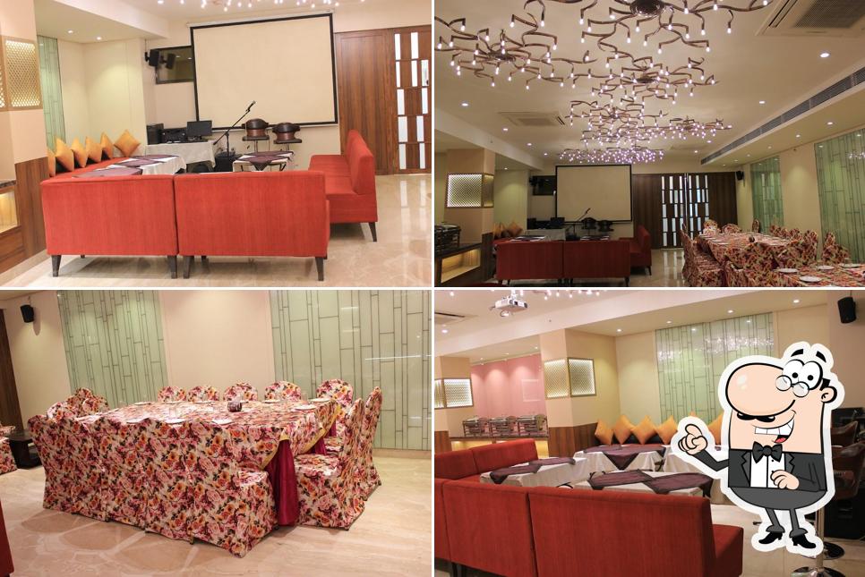 The interior of Hotel Orchid Lounge / Party hall