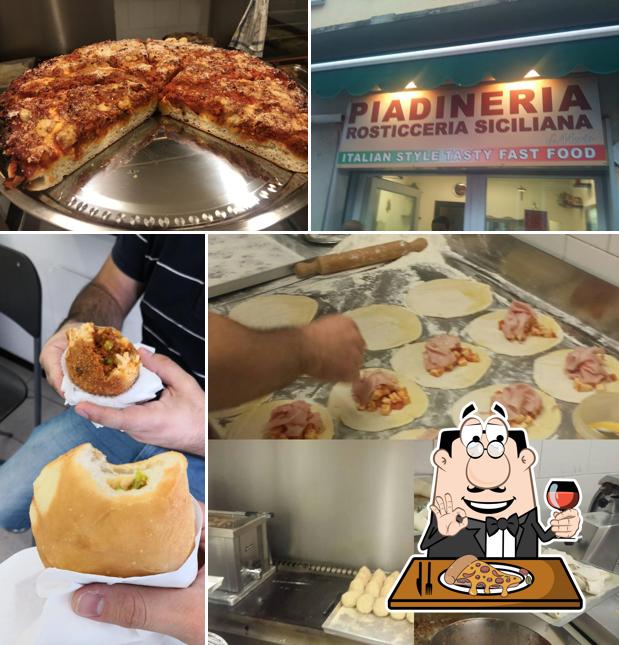 Ordina una pizza a Rosticceria Siciliana da Mario Como