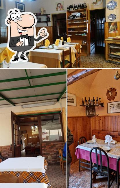 Gli interni di Trattoria Bar Sport "Da Piera"