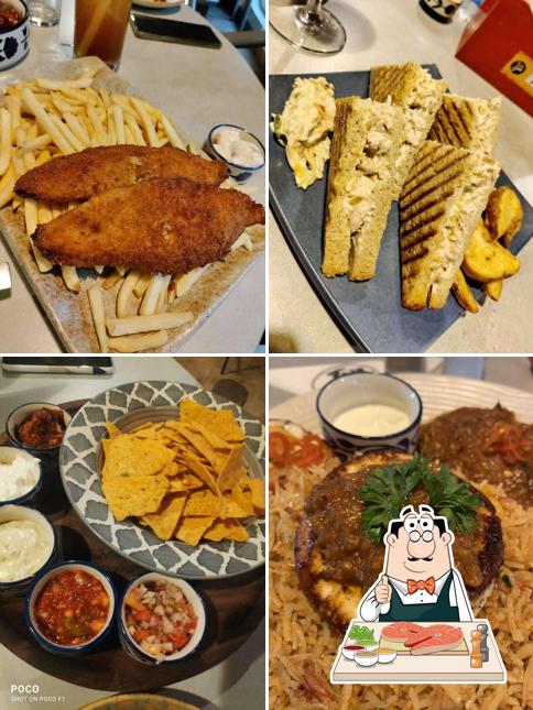 Fish and chips at Two Joes