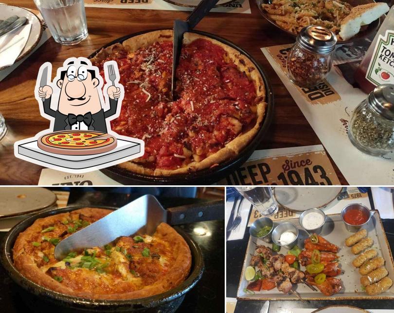 At Uno Pizza, you can order pizza