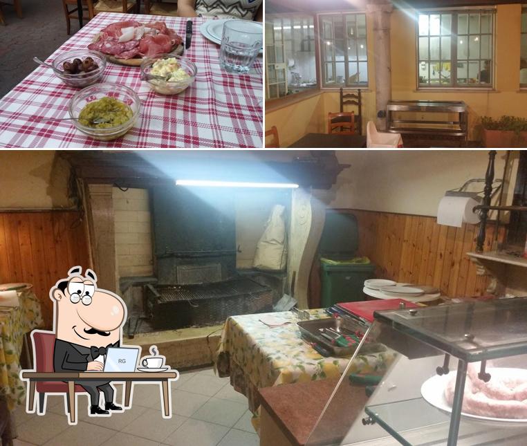 Siediti a un tavolo di Trattoria Antico Sole - Le Piante