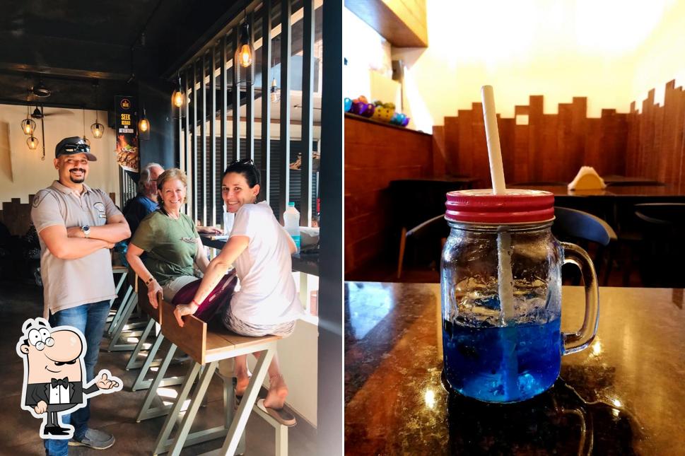 The interior of Lunch box bakes and cafe