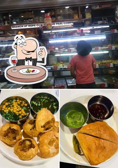 The restaurant's food and exterior