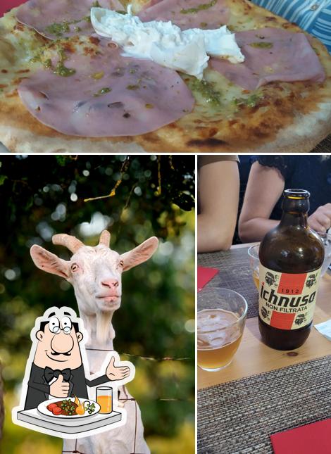 Cibo al Agripizza Abbalughente