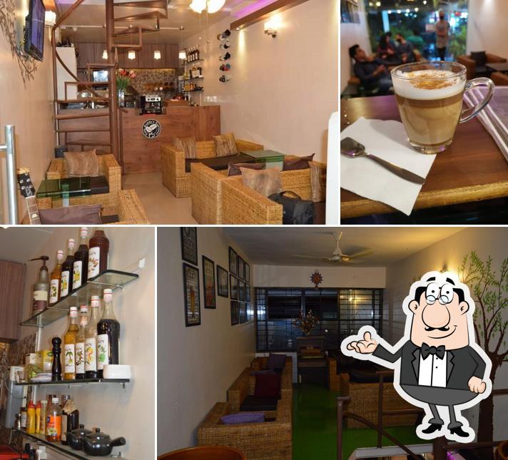 The interior of Cafe Buddy's Espresso - Ravet