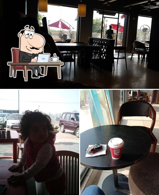 Check out how Café Coffee Day - Grand Trunk Road looks inside