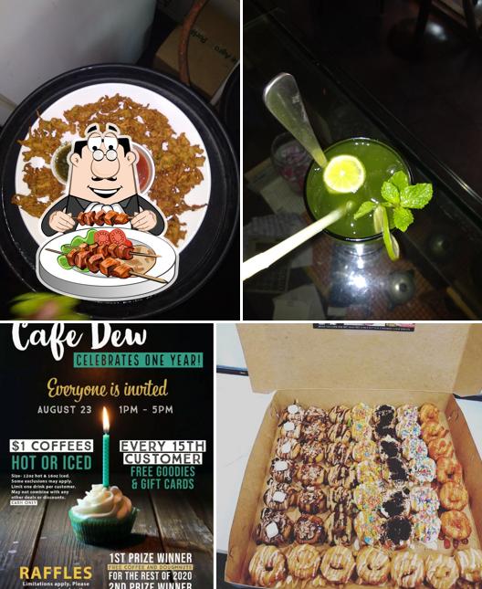 Meals at Cafe Dew