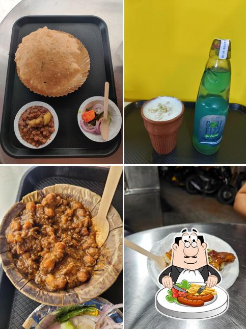 Food at Shivram Chole Bhature