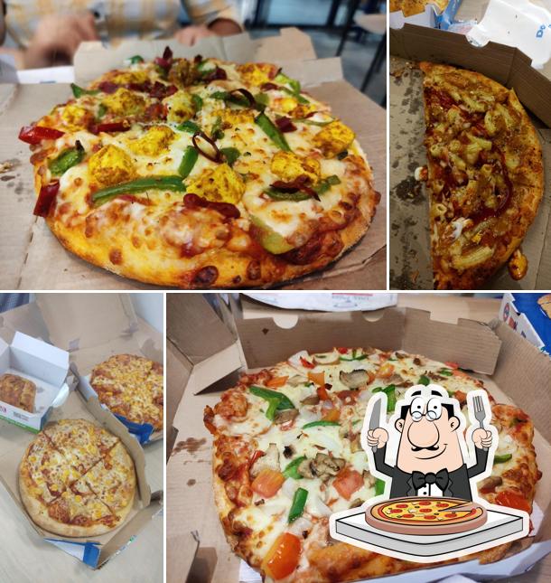 Try out various variants of pizza