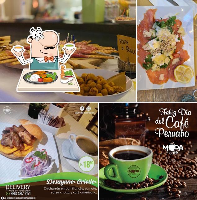 Panino con maiale stirato al Moda' Cafè