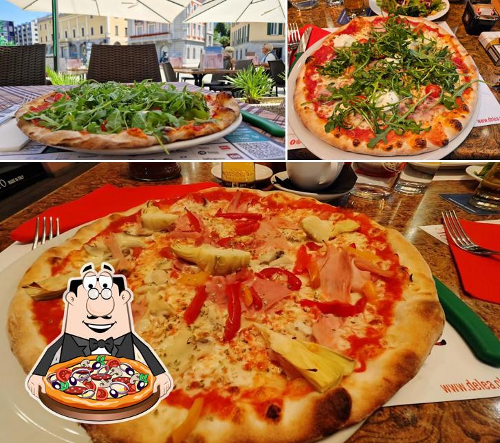 A Ristorante pizzeria Portico, puoi goderti una bella pizza