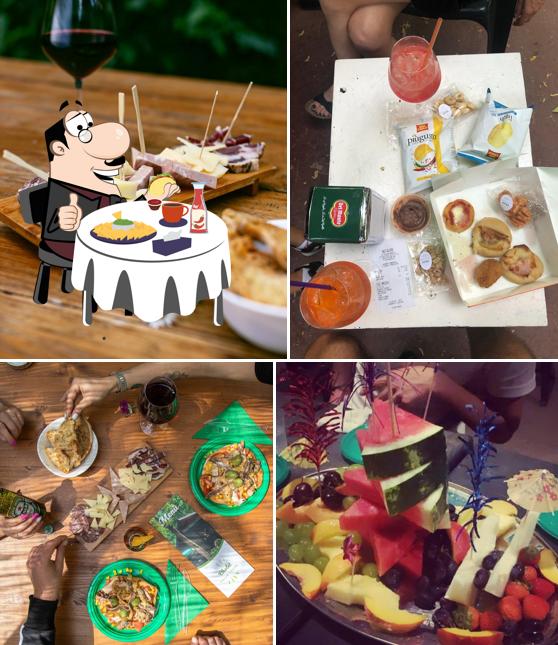 Piatto di formaggi al Chalet Valle Verde