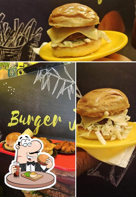 Try out a burger at BURGER JOINT