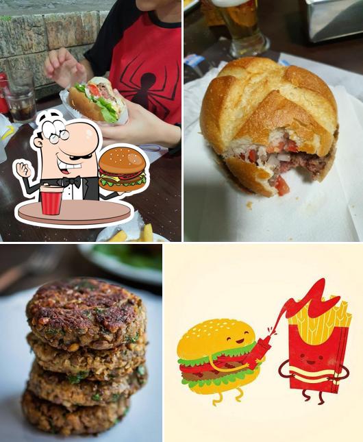 Experimente um hambúrguer no Divino Burguer
