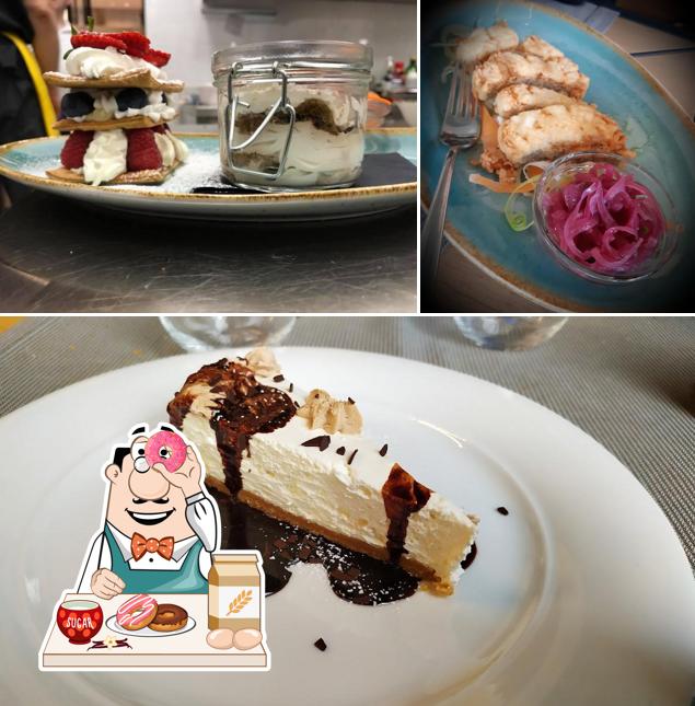 Dulcamara serve un'ampia varietà di dessert