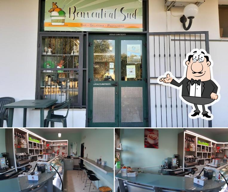 Gli interni di Gelateria BENVENUTI AL SUD