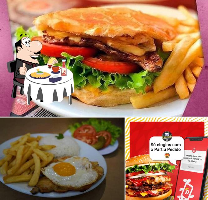Hambúrguer em Hamburgueria Parador