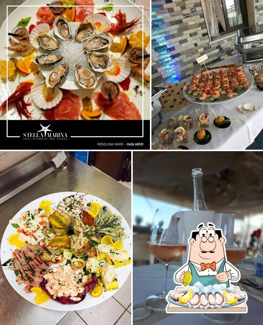 Ostriche al Hotel Ristorante Stella Marina