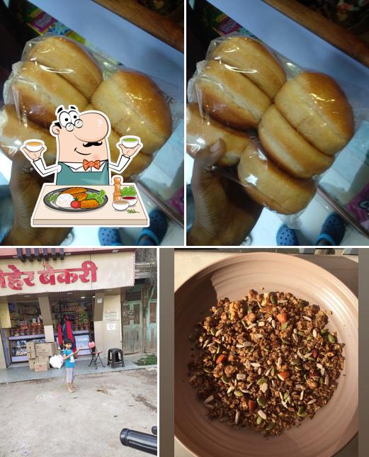 Food at Meher Bakery