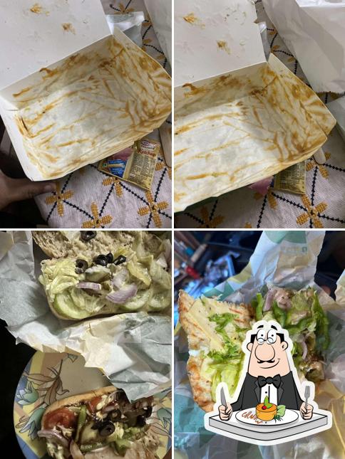 Food at Subway Chikkasandra