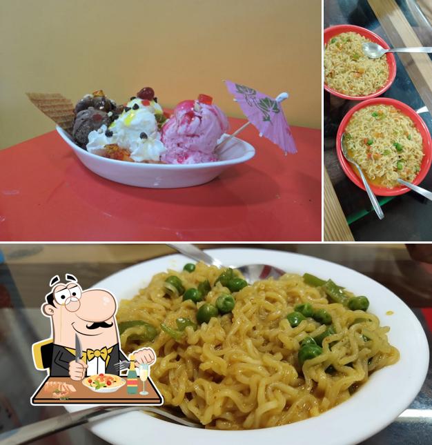 Meals at The Scoopy Smile Ice Cream Parlor