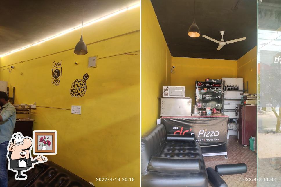 The interior of The dc's Pizza
