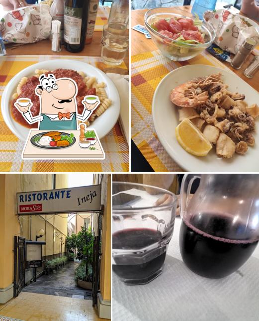 Cibo al Trattoria Ineja Imperia