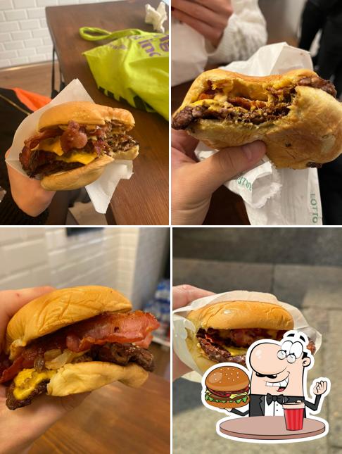Hamburger al Smashy - Smash Burgers & Fries