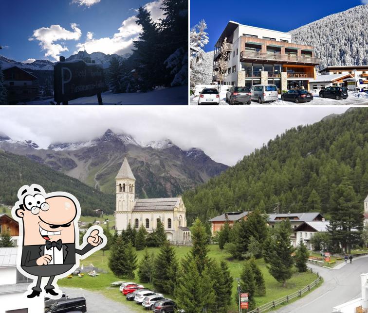 Goditi la vista dagli esterni di Nives Ristorante