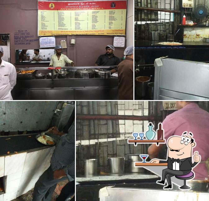 The interior of Ayyappan Idli