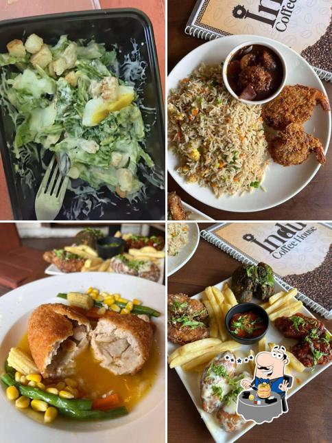 Food at Indu Coffee-House