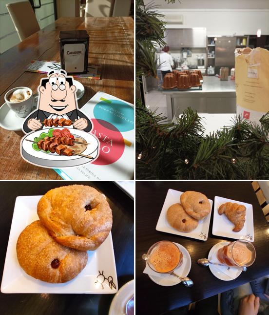 Cibo al pasticceria dell'asino