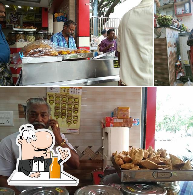 Enjoy a drink at Vigneswara Snack Bar icf