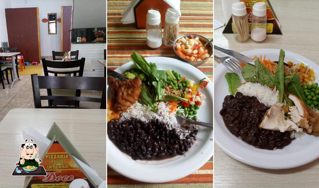 Comida em Fogo Intenso