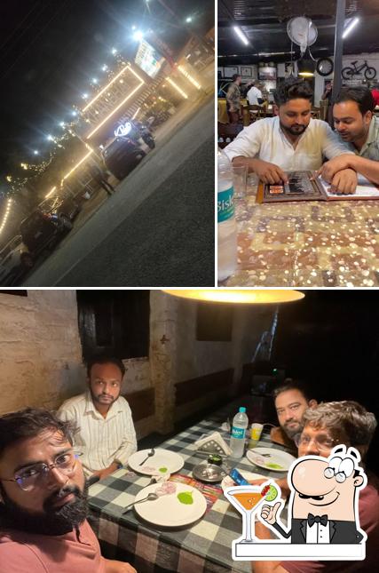 This is the image displaying drink and exterior at Khan Bhai Restaurant