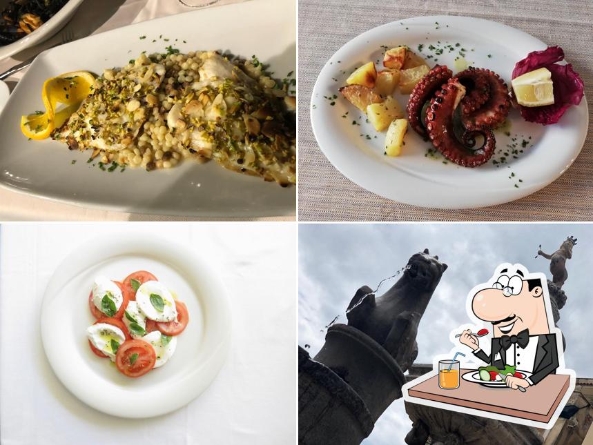 Cibo al Le Quattro Fontane