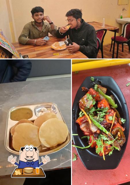 The picture of food and interior at Mahadev Family Restaurant and Fast food