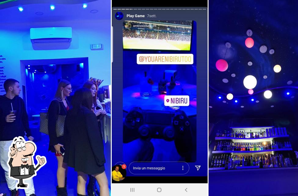 Gli interni di NIBIRU Planet Game - Cocktail & Lounge Bar