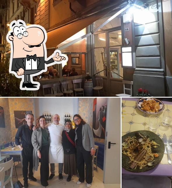 Dai un'occhiata agli interni di Osteria da Bartali